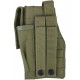 MOLLE Holster w/Mag Pouch (Coyote), Upgrade your tactical gear with the Molle Gun Holster with Mag Pouch